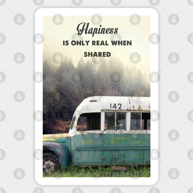 Into the wild movie Magnet by 2ToastDesign